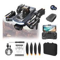 Drone 8k cámara dual 2 baterías giro 360