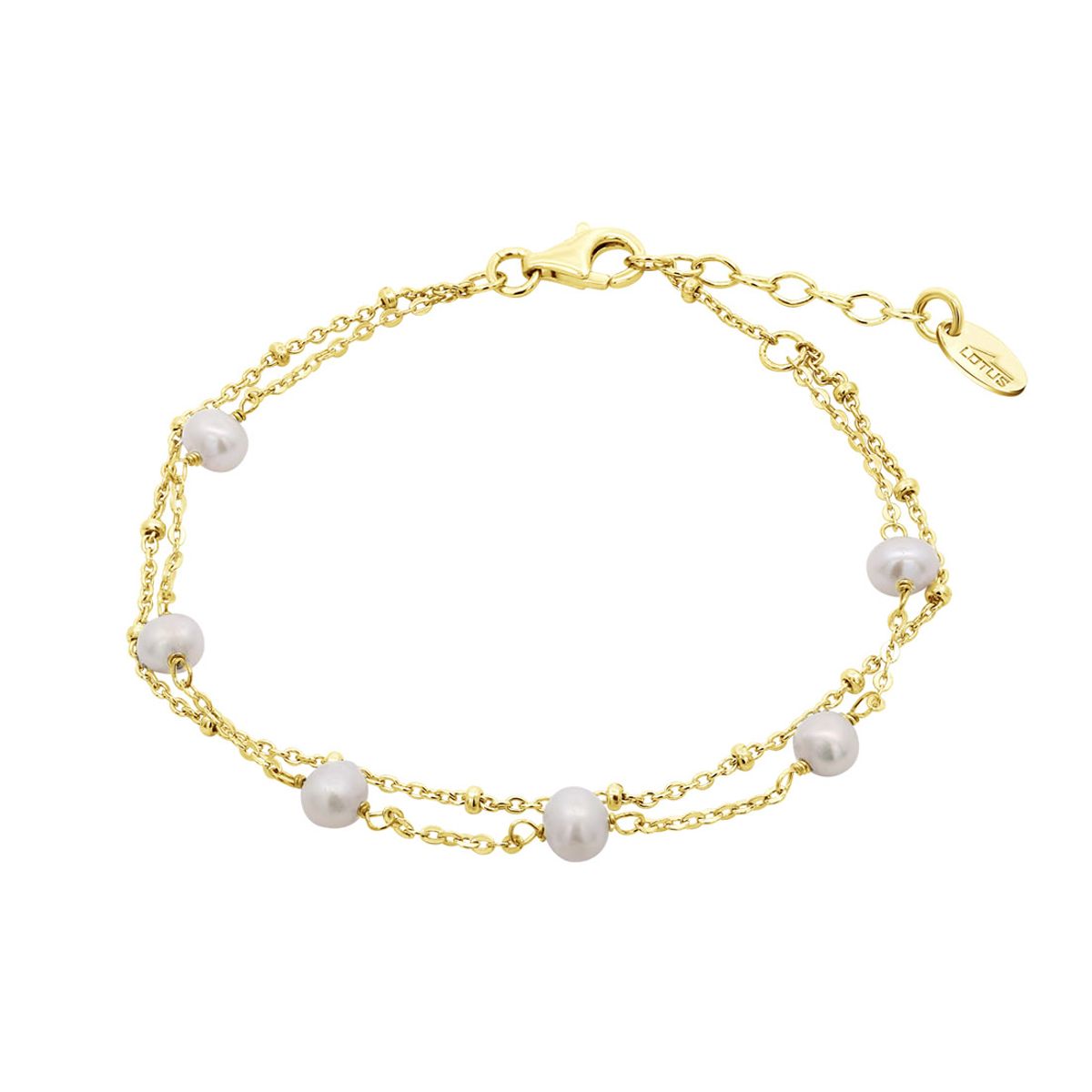 LOTUS SILVER - Pulsera LP3477-2/2 Lotus Silver Mujer Pearls
