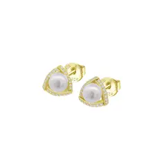 LOTUS SILVER - Aros LP1928-4/3 Mujer Pearls
