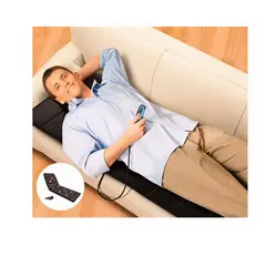 MOVI - Colchoneta Masajeadora Portátil con Calor y 9 Modos de Masaje