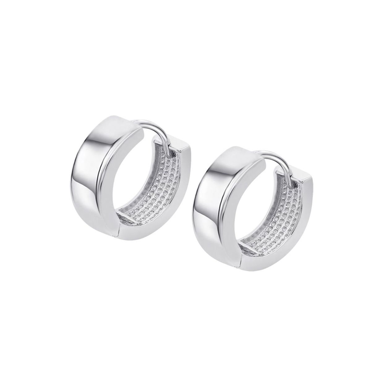 LOTUS SILVER - Aros LP3777-4/1 Lotus Silver Mujer Hoops
