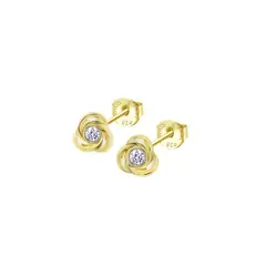 LOTUS SILVER - Aros LP3059-4/2 Mujer Charming Lady Swarov Ski