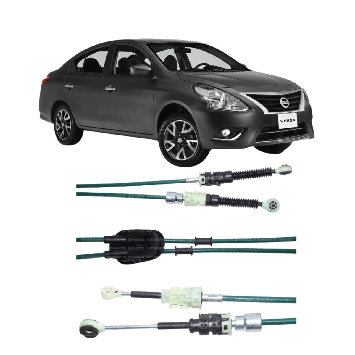 GENERICO - PIOLA SELECTORA DE CAMBIO NISSAN VERSA - MARCH 2012-2018