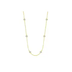 LOTUS SILVER - Collar LP3451-1/2 Mujer Charming Lady Swarov Ski