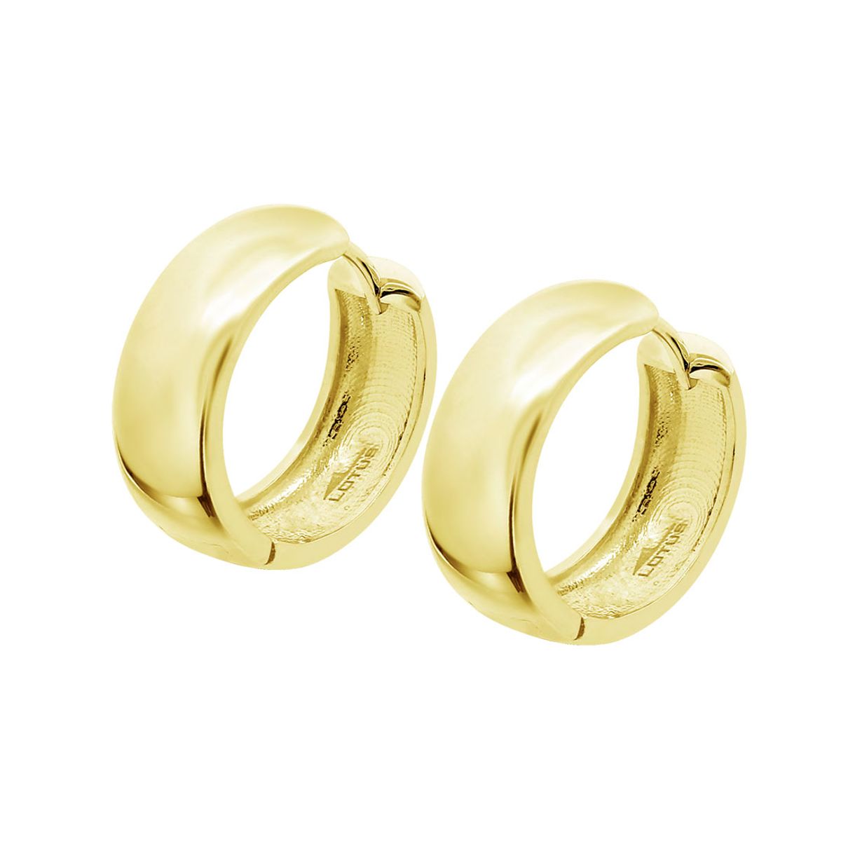 LOTUS SILVER - Aros LP3775-4/2 Lotus Silver Mujer Hoops