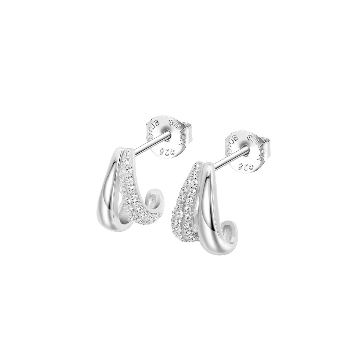 LOTUS SILVER - Aros LP3846-4/1 Lotus Silver Mujer Fantasy