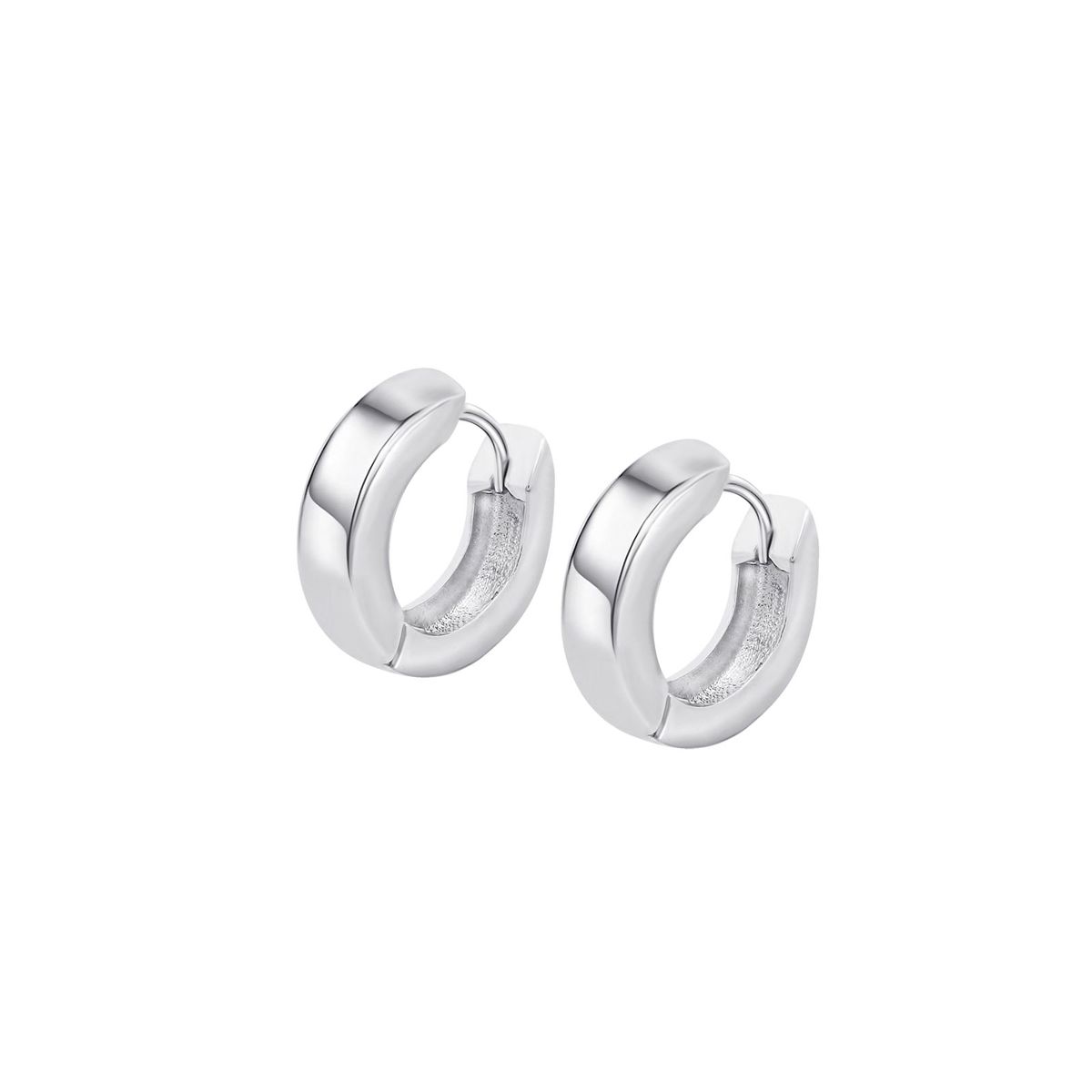 LOTUS SILVER - Aros LP3776-4/1 Lotus Silver Mujer Hoops