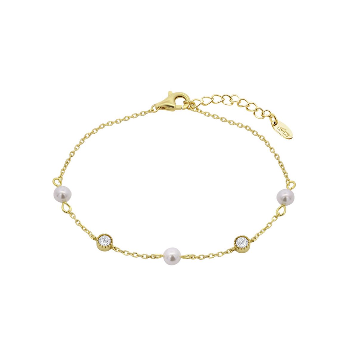 LOTUS SILVER - Pulsera LP3411-2/2 Lotus Silver Mujer Pearls