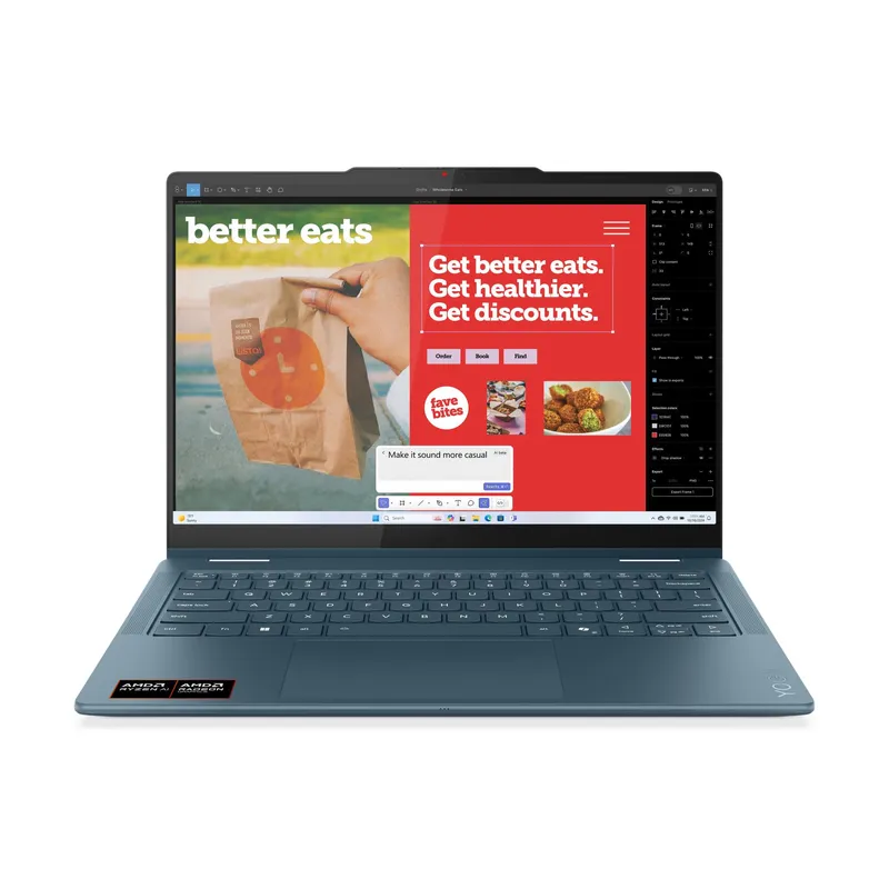 LENOVO - Notebook Yoga 2 -en- 1 Gen 10 AMD Ryzen 7 24GB RAM 1TB SSD 14
