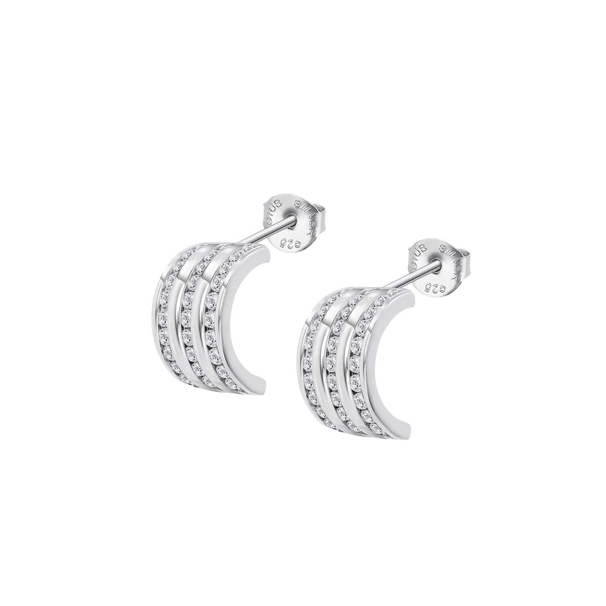LOTUS SILVER - Aros LP3831-4/1 Lotus Silver Mujer Colors