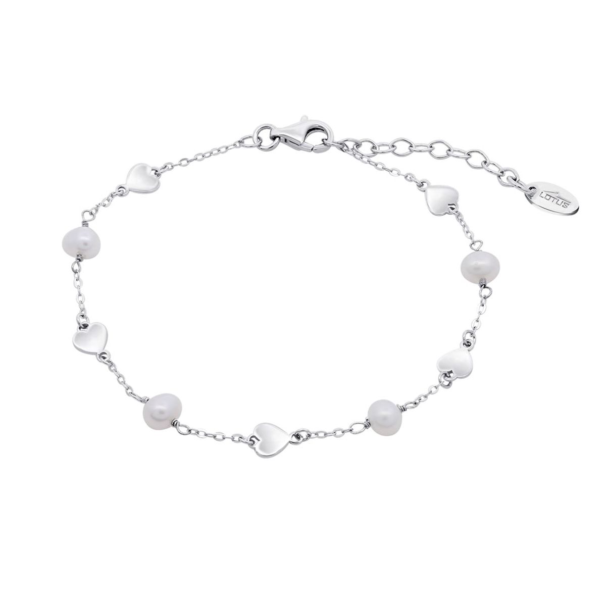 LOTUS SILVER - Pulsera LP3855-2/1 Lotus Silver Mujer Pearls