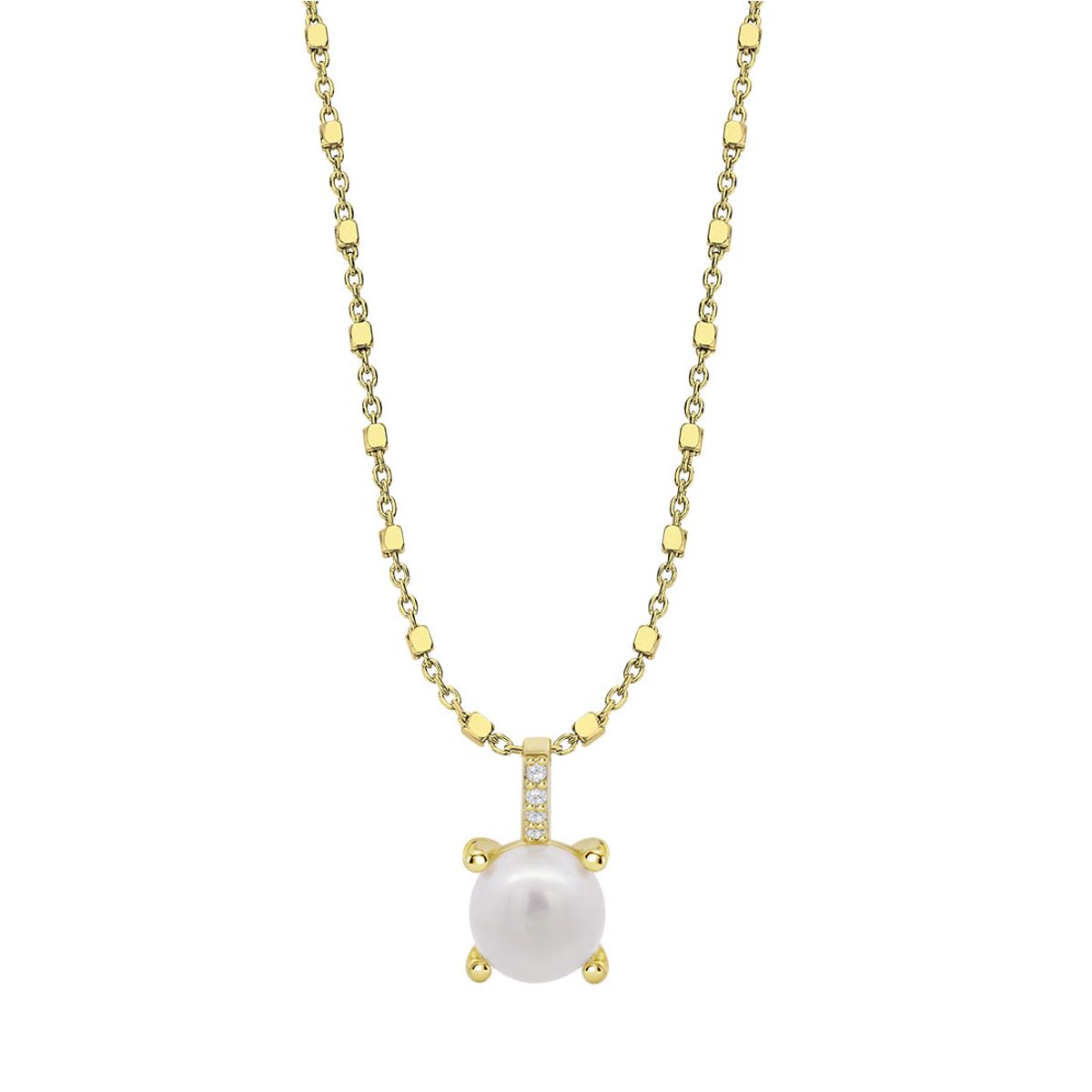 LOTUS SILVER - Collar LP3409-1/2 Lotus Silver Mujer Pearls