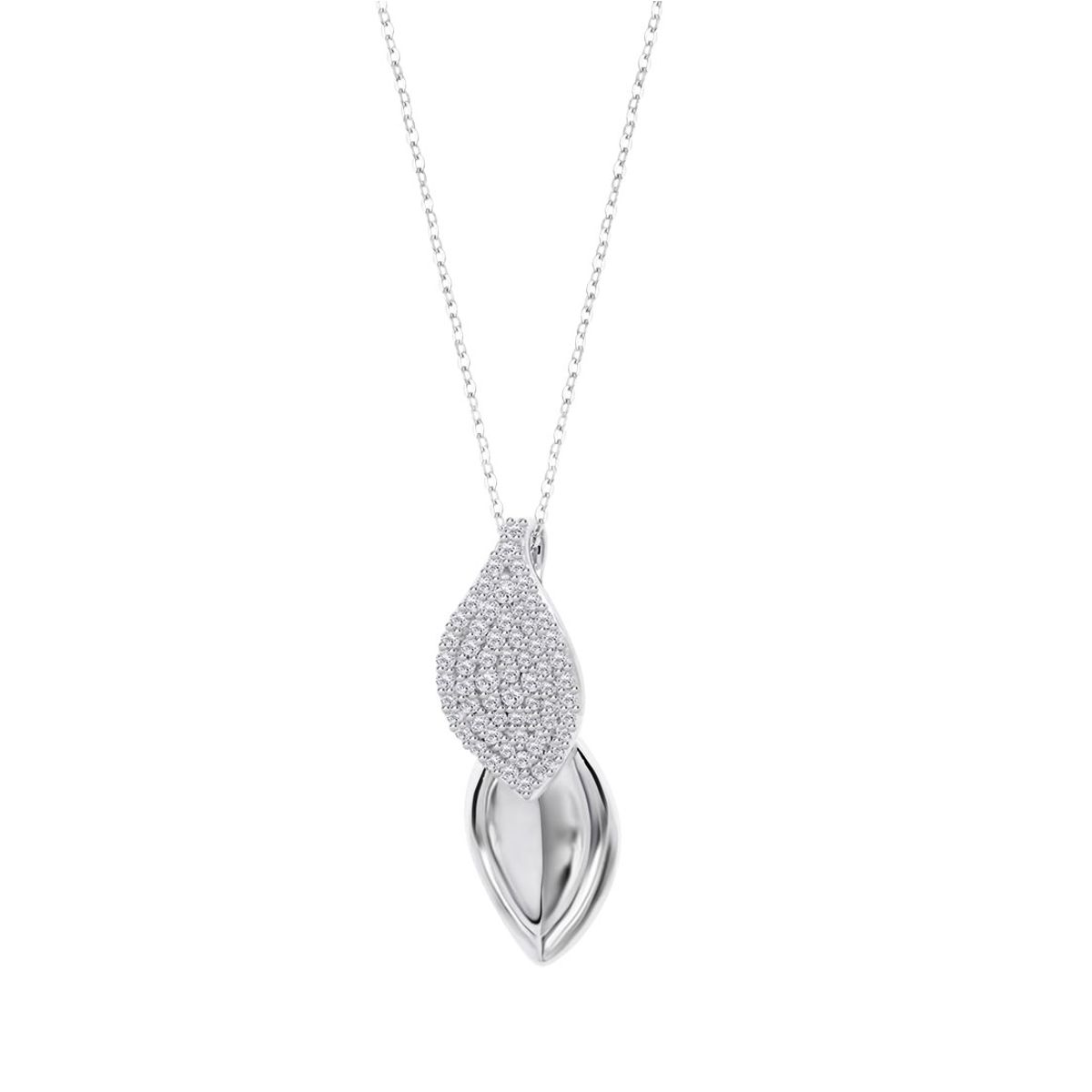 LOTUS SILVER - Collar LP3843-1/1 Lotus Silver Mujer Pure Essential
