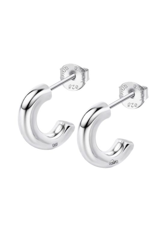 Aros LP3854-4/1 Mujer Hoops Plateado TALLA UNICA