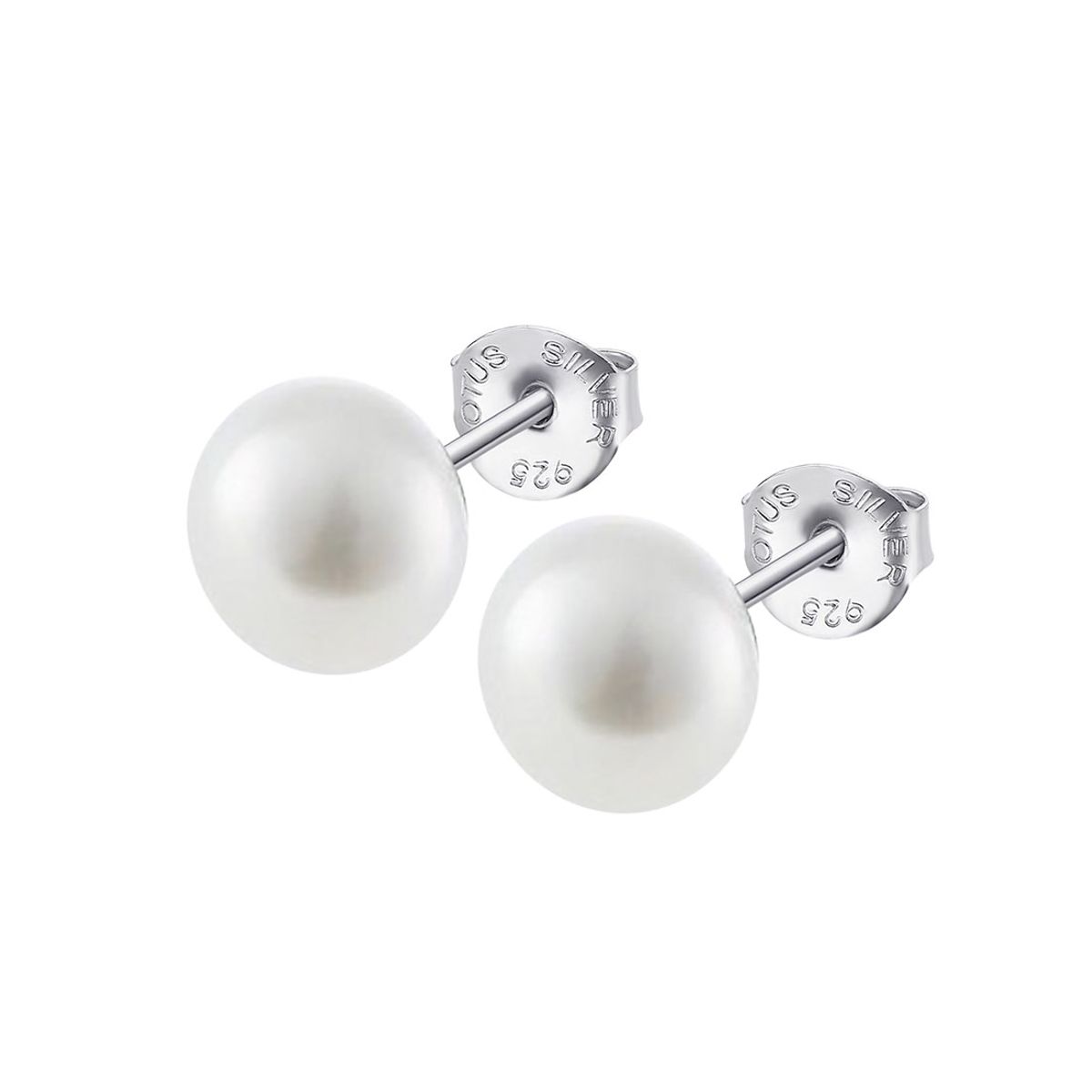 LOTUS SILVER - Aros LP3858-4/2 Lotus Silver Mujer Pearls