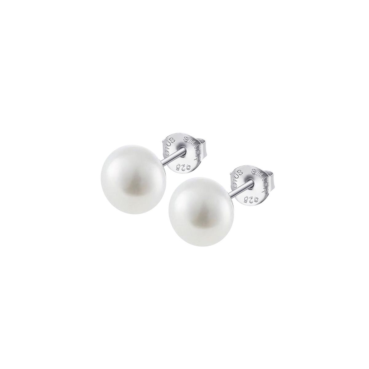 LOTUS SILVER - Aros LP3858-4/2 Lotus Silver Mujer Pearls
