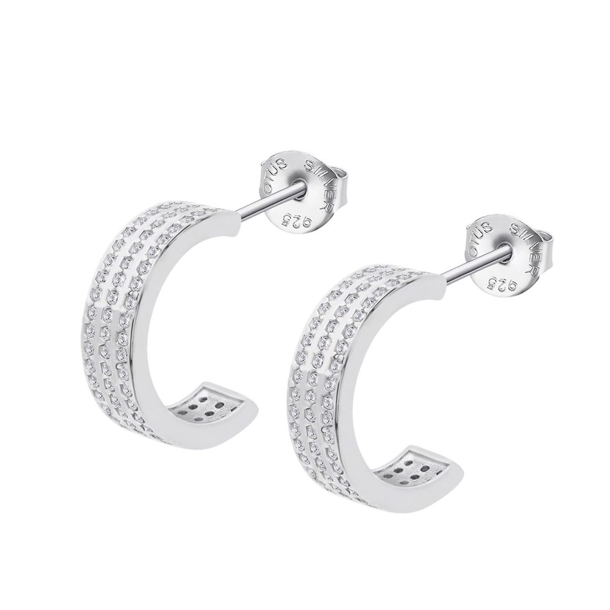 LOTUS SILVER - Aros LP3830-4/1 Lotus Silver Mujer Colors