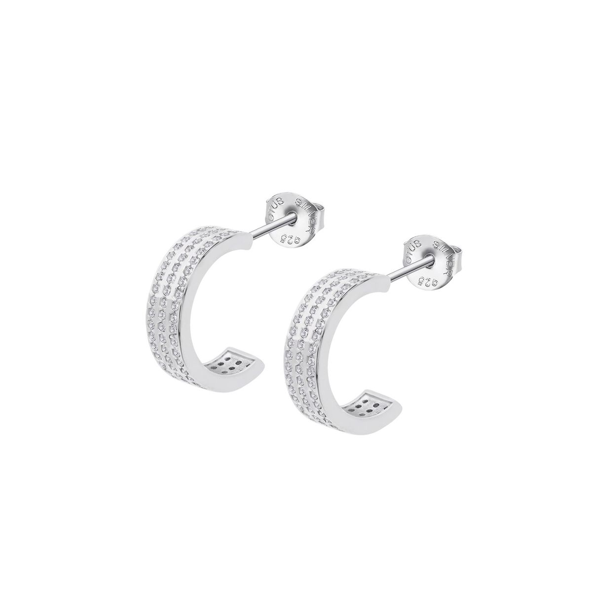 LOTUS SILVER - Aros LP3830-4/1 Lotus Silver Mujer Colors