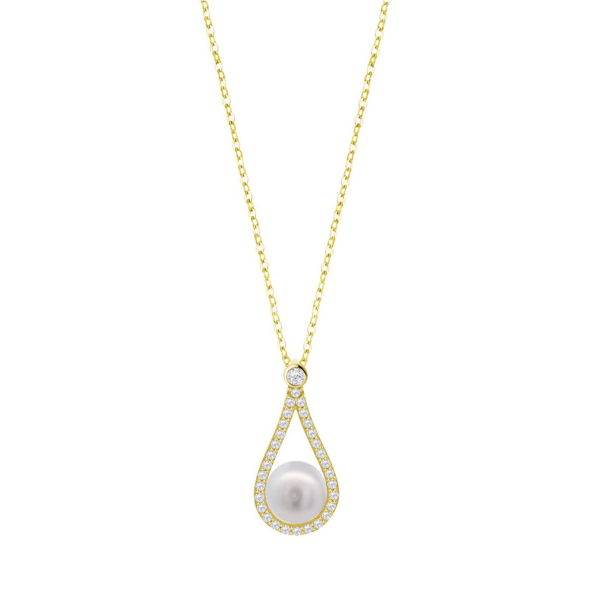 LOTUS SILVER - Collar LP3481-1/2 Lotus Silver Mujer Pearls