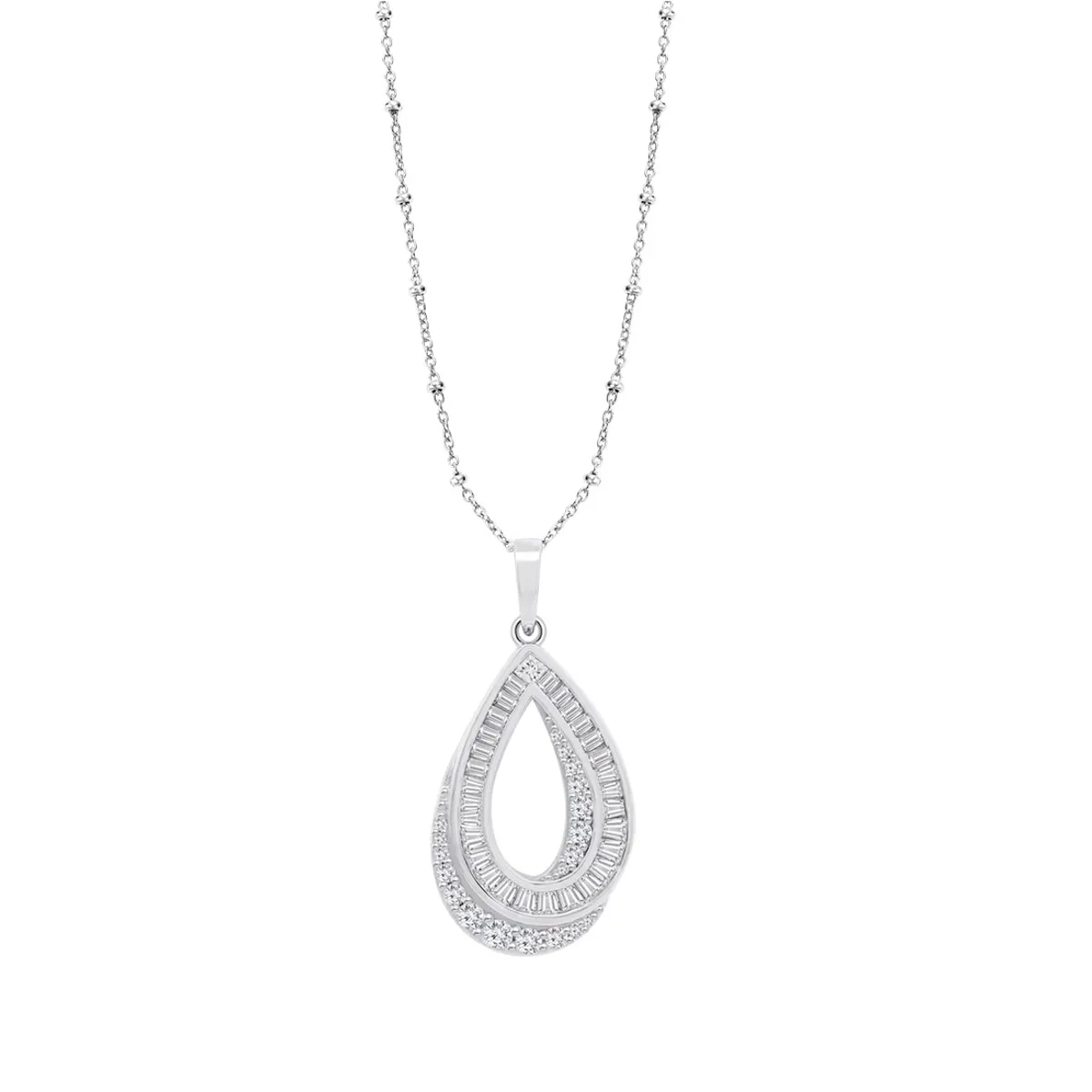 LOTUS SILVER - Collar LP3842-1/1 Lotus Silver Mujer Pure Essential