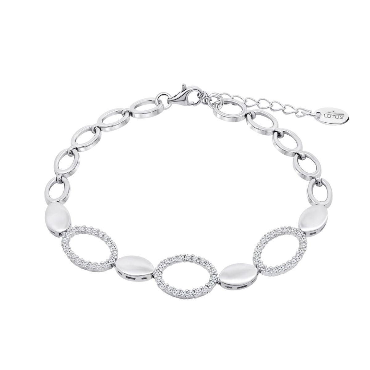 LOTUS SILVER - Pulsera LP3811-2/1 Lotus Silver Mujer Pure Essential