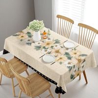 Mantel De Mesa Rectangular 140cm X 220cm Impermeable - Multicolor