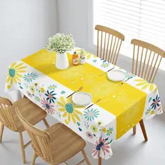 GENERICO - Mantel De Mesa Rectangular 140cm X 220cm Impermeable - Multicolor