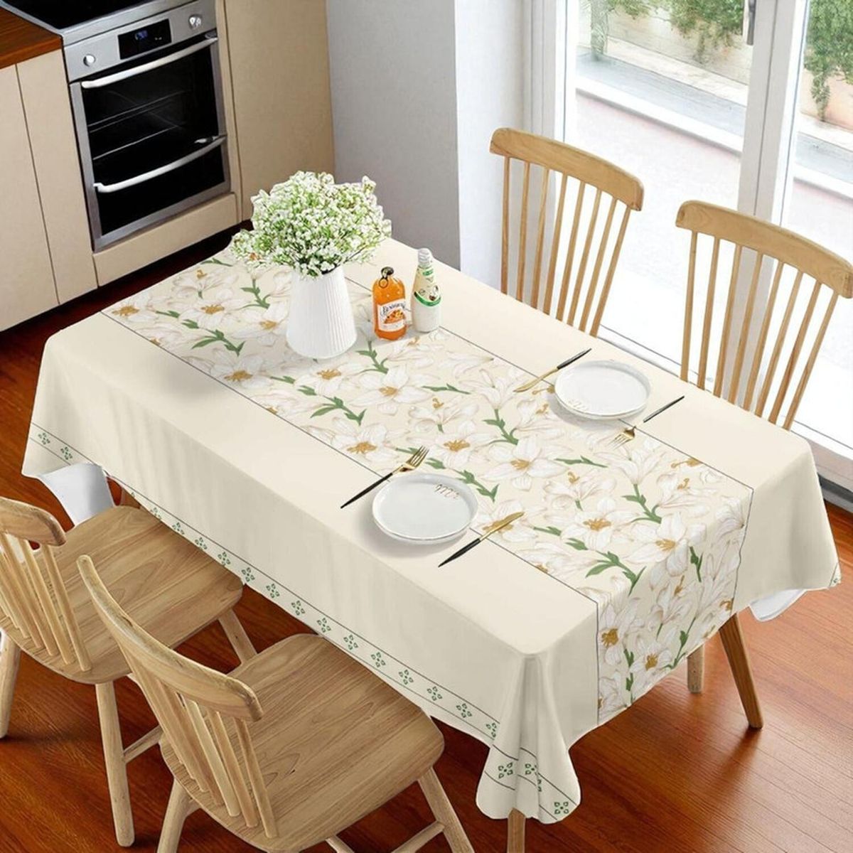 GENERICO - Mantel De Mesa Rectangular 140cm X 220cm Impermeable - Multicolor