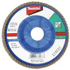 MAKITA - Disco Lija Flap Traslapado 4-1/2 Grano 80 D-28173