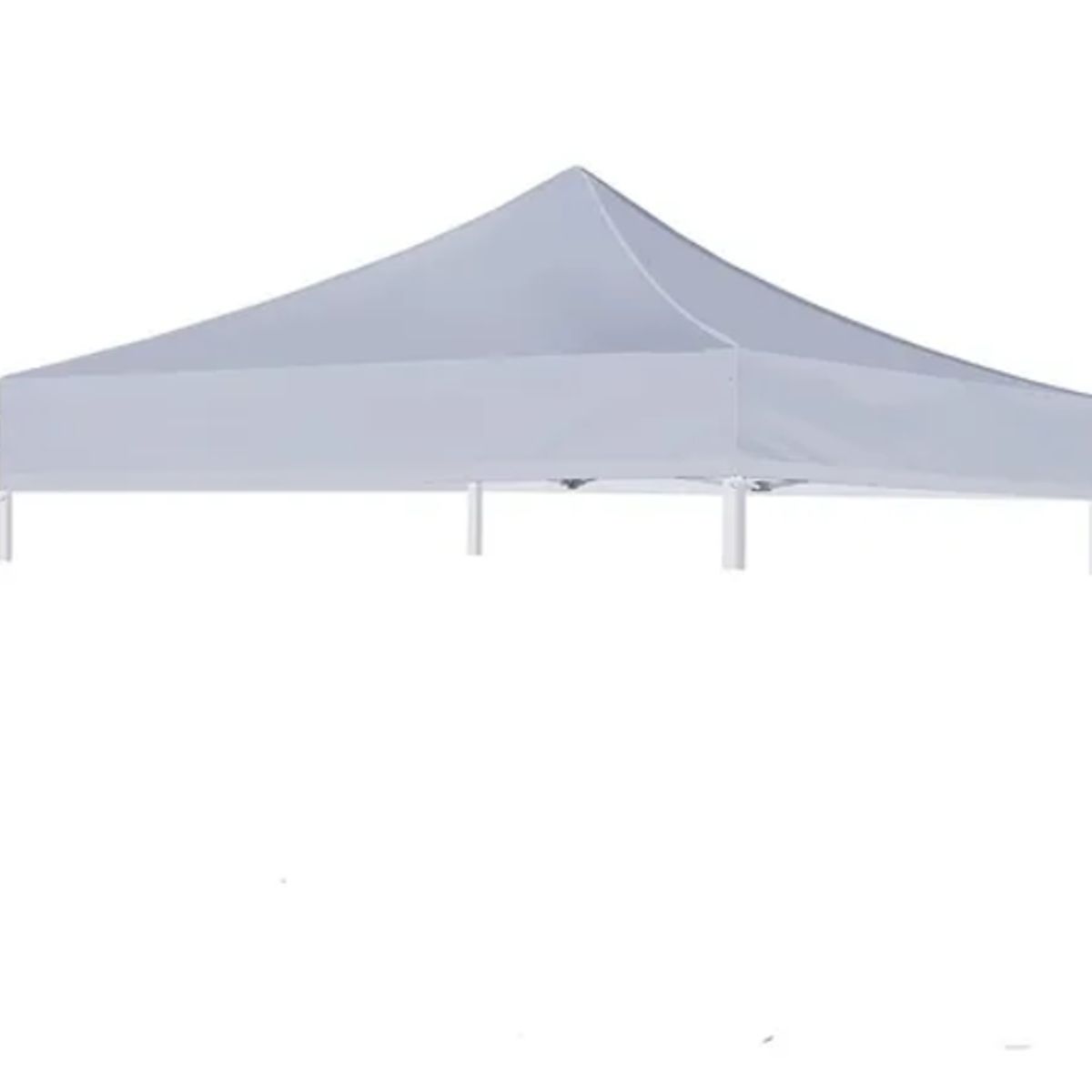 GENERICO - Lona carpa repuesto toldo plegable 2x2 blanco