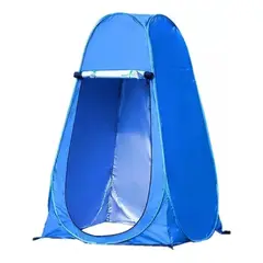 GENERICO - Carpa 1 persona baño camping vestidor portátil azul