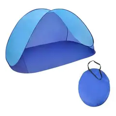 GENERICO - Carpa corta viento playa portátil uv