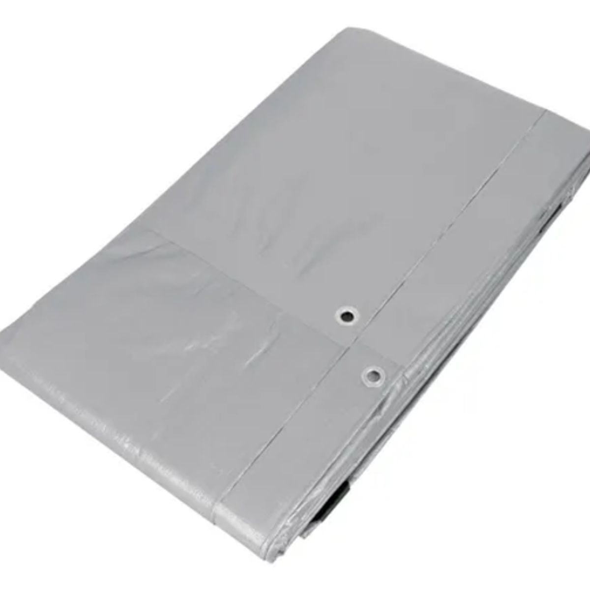 GENERICO - Lona carpa plegable gris reforzada 3x6