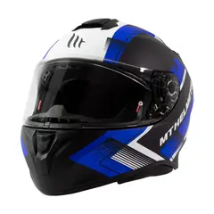 MT - Casco Para Moto Targo IVY Azul Mate