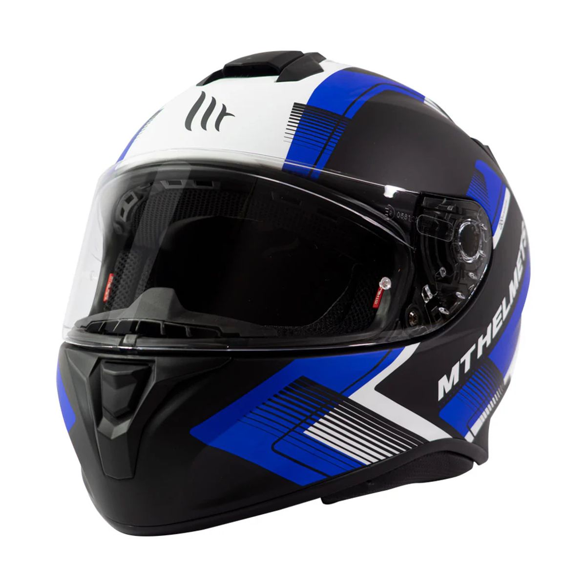 MT - Casco Para Moto MT Targo IVY Azul Mate