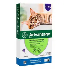 ELANCO - Advantage Gatos 4 a 8 Kg