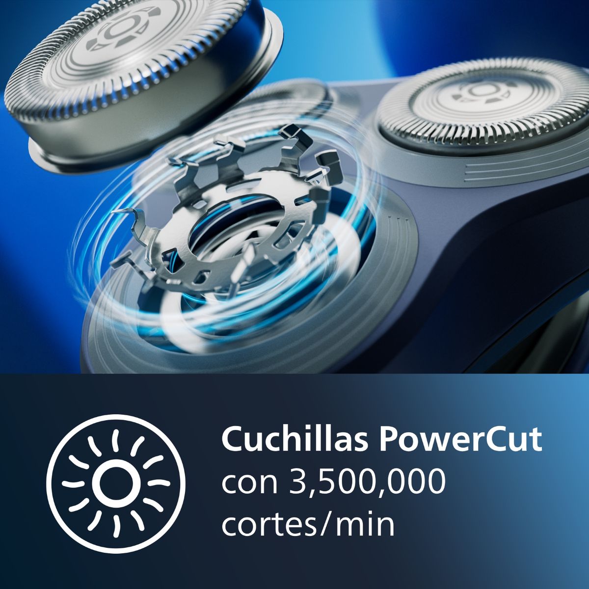 PHILIPS - Afeitadora Philips Serie 2000 En Húmedo Y Seco S2885/00