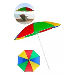 GENERICO - Quitasol De Playa Sombrilla De Verano 2m