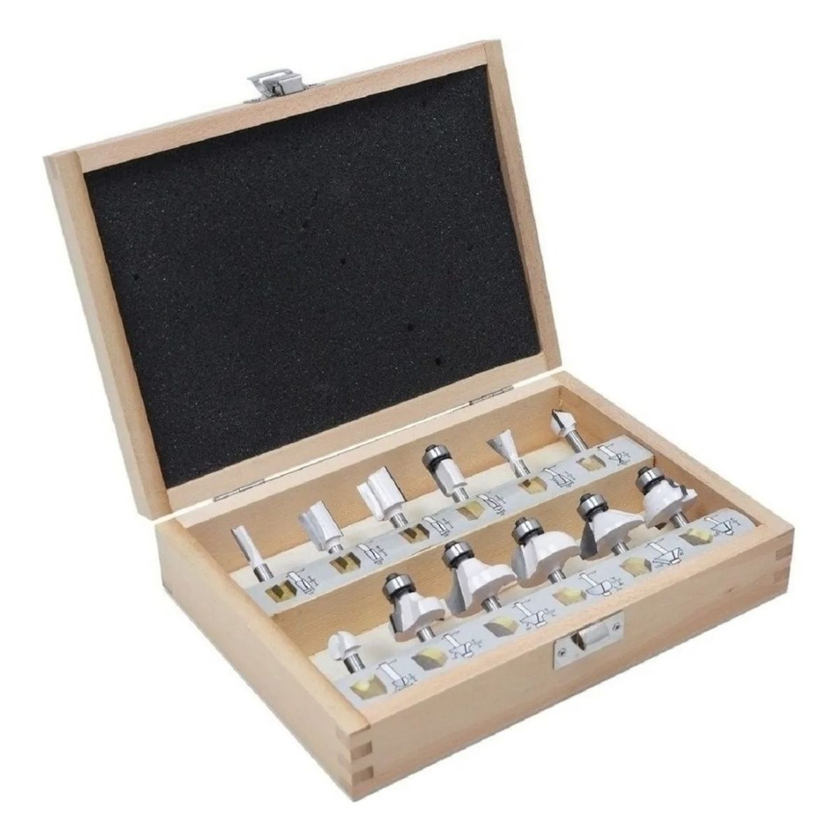 MAKITA - Set 12 pzs Fresas 1/4 Makita D-53584