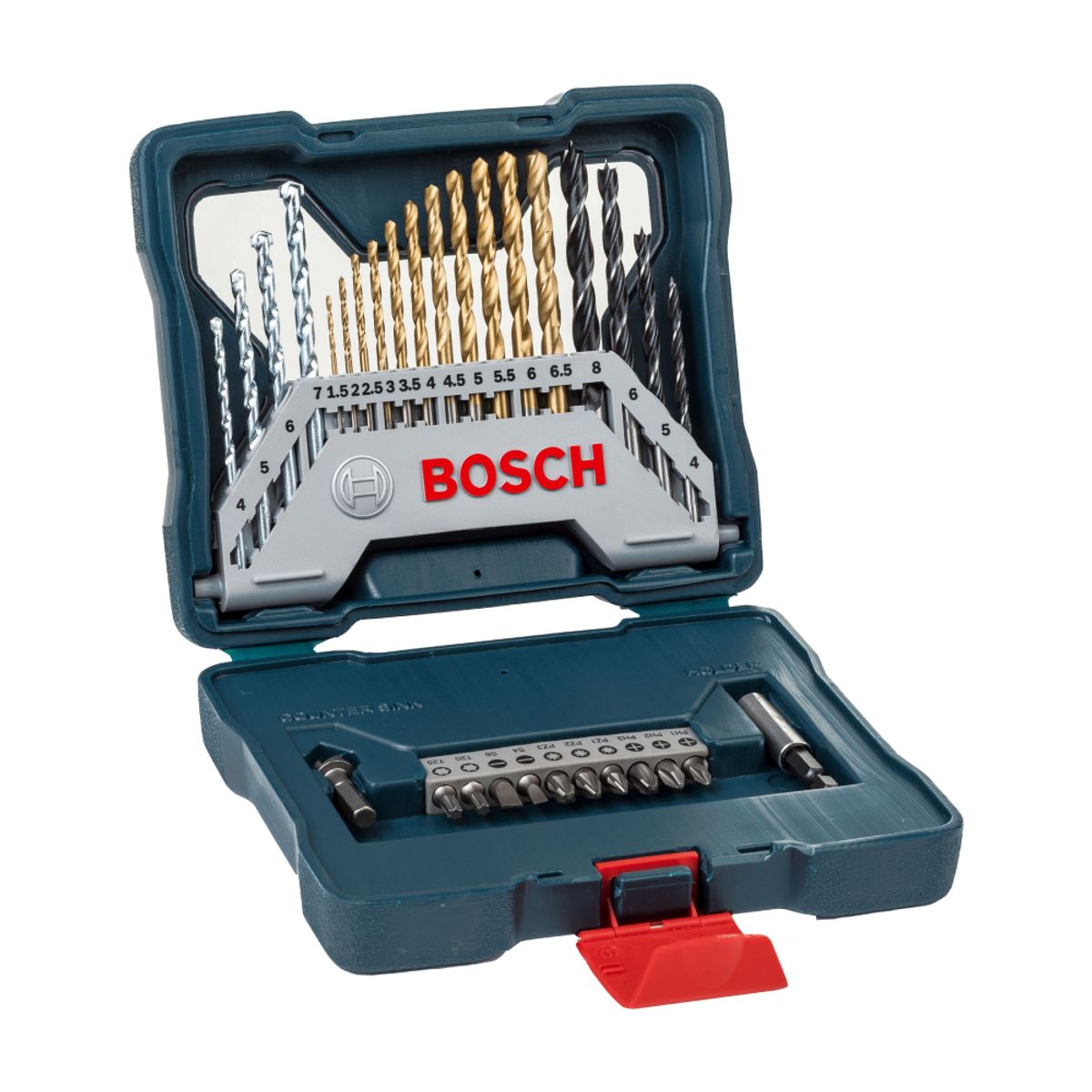 BOSCH - Set Puntas y Brocas Titanio Bosch X-Line 30 unidades Bosch 2607017401