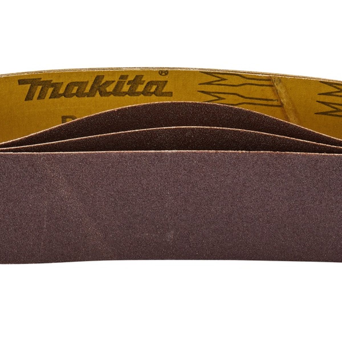 Lijas Banda 3unids 4x24'' 610x100mm Grano 120 Makita D-59380, marca MAKITA - Foto 2