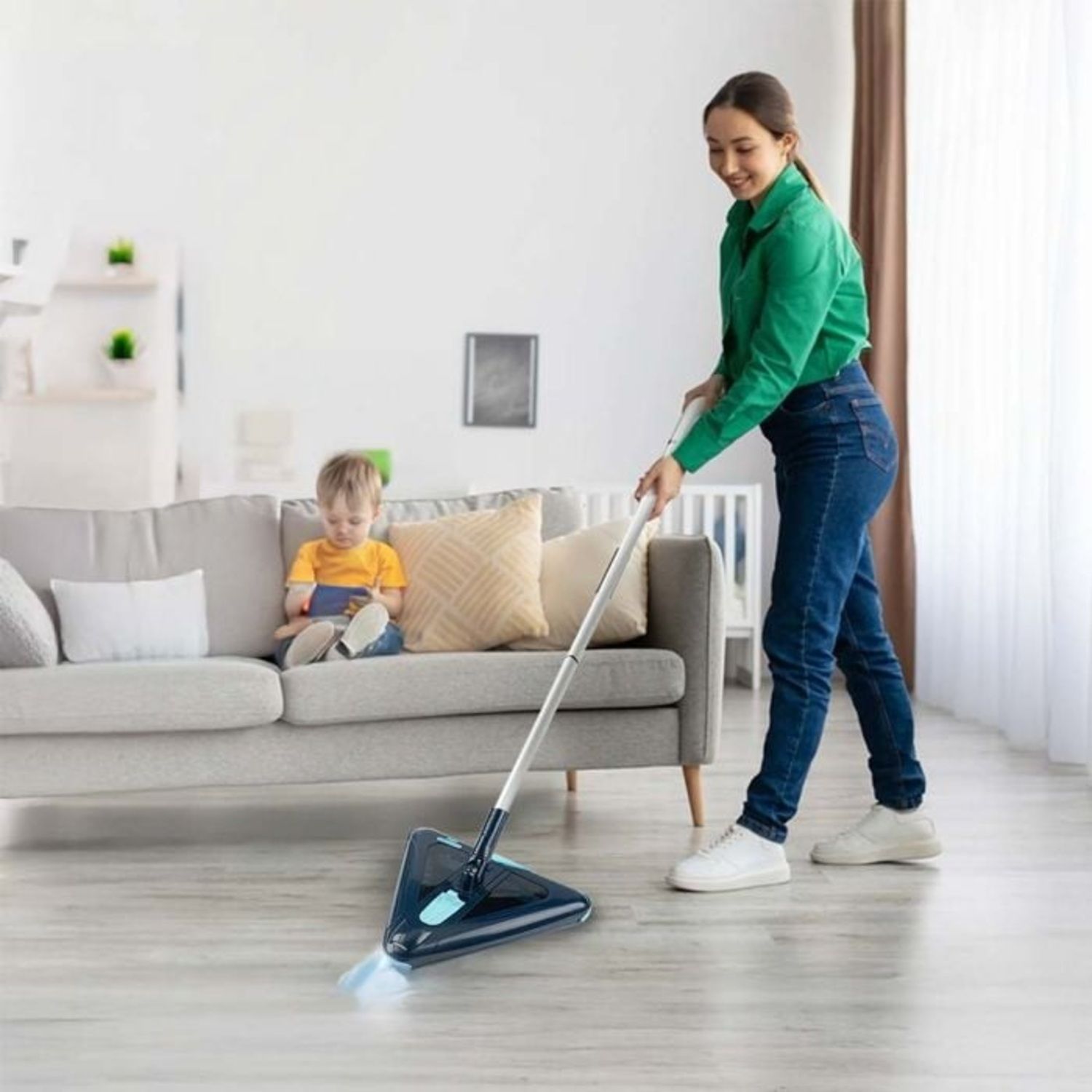 ZIPPI SWEEPER MAX Barredora Eléctrica Zippi Sweeper Max