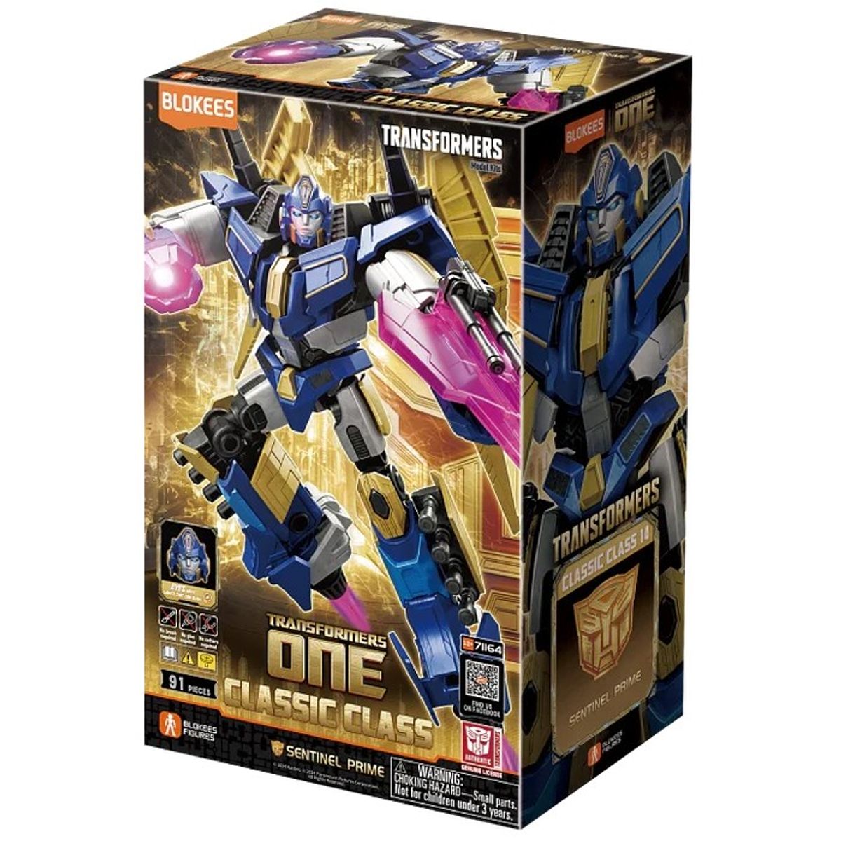 BLOKEES - BLOKEES-Transformers Classic Class 14-Transformers One Sentinel Prime