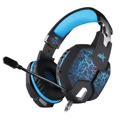 REPTILEX - Audífonos Platinum Gamer Conector 35mm Y Usb Led Azul - Ps