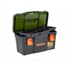 GENERICO - Caja De Herramientas 16 Bauker Color Verde Oscuro