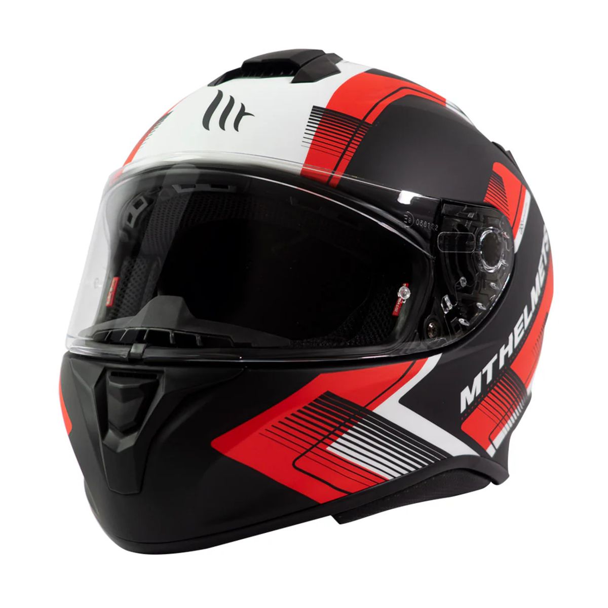 MT - Casco Para Moto MT Targo IVY Rojo Mate
