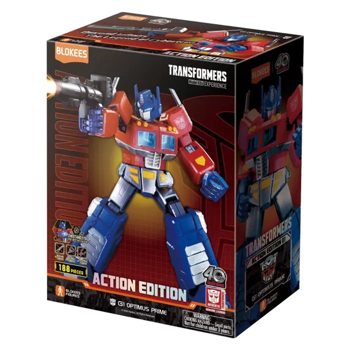 BLOKEES - BLOKEES-Transformers Action Edition 01-G1 Optimus Prime