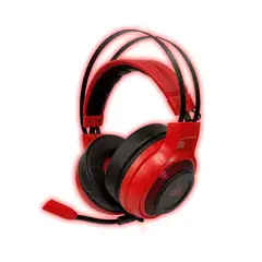 REPTILEX - Audífonos Gamer Conector 35mm Y Usb Con Luz Led Rojo - Ps