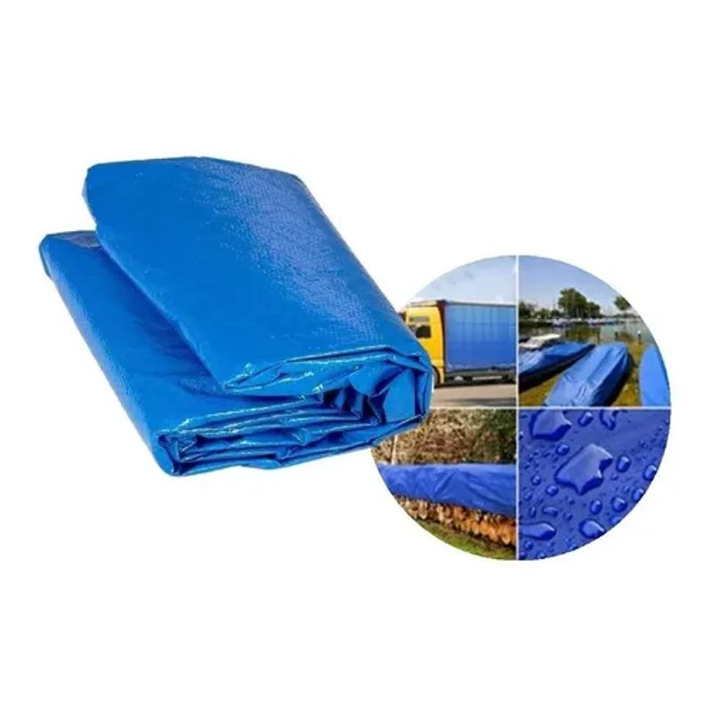 GENERICO - Lona cobertor multiuso impermeable 4x5m