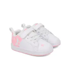 DC SHOES - Zapatilla Toddler Court Graffik Elastic Blanco DC